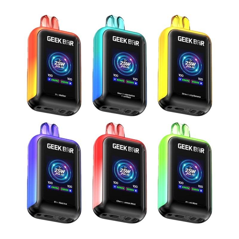 geekbar 25000口拋棄式口味